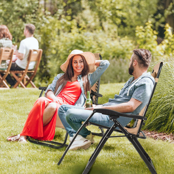 Arlmont & Co. Karson Reclining Zero Gravity Chair & Reviews Wayfair